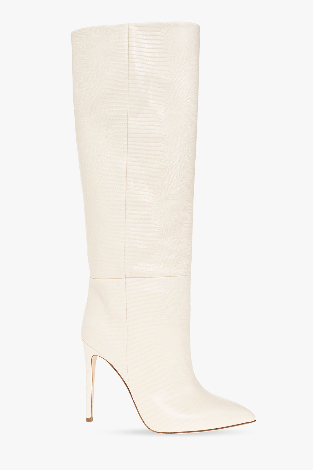 Cream high hotsell heel boots